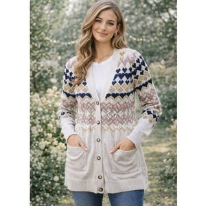 FIETS Women's Cozy Cardigan Sweater